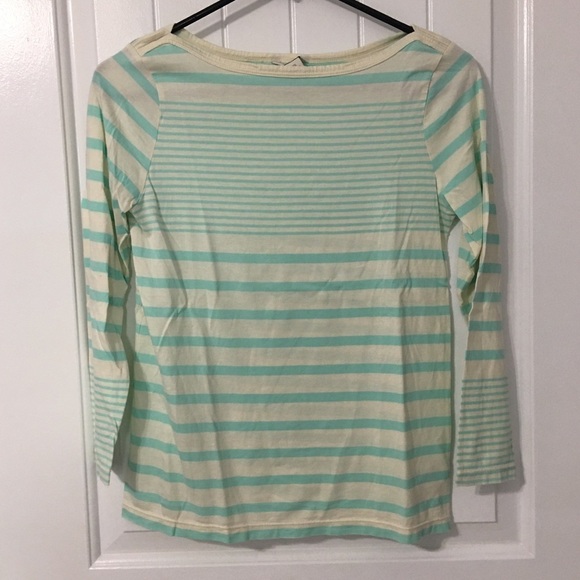 Fossil Blue Stripe Boat Neck Shirt - Picture 1 of 3